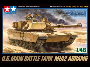 Tamiya 32592 - 1/48 US Main Battle Tank M1A2 Abrams