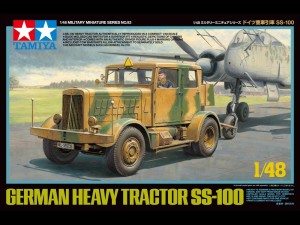 Tamiya 32593 1/48 German Heavy Tractor SS-100