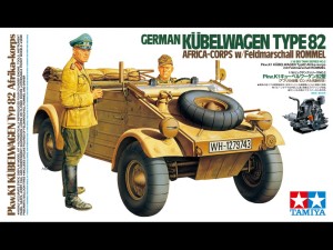 Tamiya 36202 1/16 German Kubelwagen 82 Afrika Korps w.Rommel